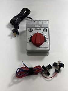 L.G.B 50081 120V 1 Amp Transformer W/Track Connection Wires G-Scale *Tested