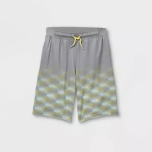 All in Motion Boys Geometric Ombre Performance Shorts Medium - Picture 1 of 1