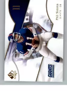 2009 SP Authentic #125 Phil Simms (ref 133616) - Picture 1 of 2