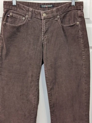 Pantalones Polo Jeans Co. Ralph Lauren Para Mujer Talla 2 Cordorouy Marrón Bootcut Elastizados Foto 1 de 4