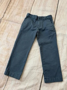 J.crew Crewcuts Boys Stretch Chinos Blue Size 5 Slim Slacks Dress Pants - Picture 1 of 3