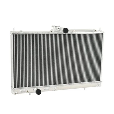 For 2003-2006 Mitsubishi Lancer Evolution Evo 7/8/9 Aluminum 2 Row Radiator - Image 1 of 4