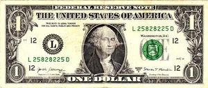 $1 2017A Fancy Serial L25828225D - Picture 1 of 1