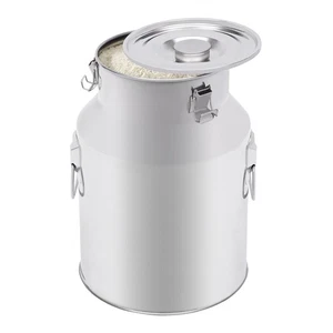 201 Edelstahl versiegeltes Fass /28L mit Weintrage schmutzabweisend, rostig. - Bild 1 von 24