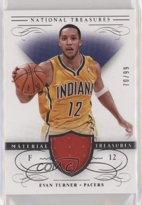 2013-14 Panini National Treasures Material Treasures /99 Evan Turner #58 - Image 1 of 2