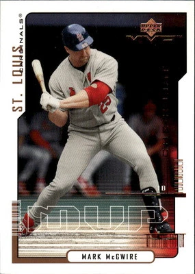 2000 Upper Deck MVP Mark McGwire #220 St. Louis Cardinals 17H - Image 1 of 2
