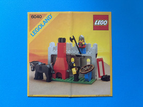 Lego Castle 6040 Blacksmith Shop Instruction Manual Only Vintage