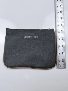 Lufthansa Cerruti 1881 Kit de amenidades Bolsa de Viaje Gris Cremallera Bolsa Aerolínea - Imagen 1 de 5