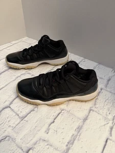 Nike Air Jordan 11 XI Retro Bajo 72-10 Negro GS Talla 6.5Y Juvenil 528896 001 - Imagen 1 de 11