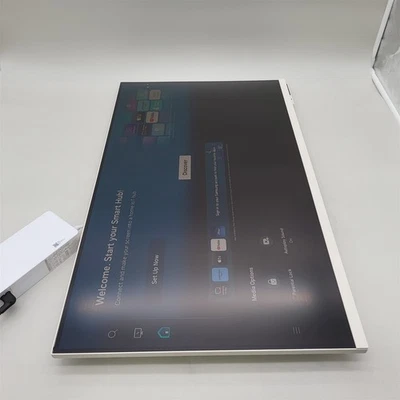 SAMSUNG 32" M80B 4K UHD HDR Smart Computer Monitor Screen w/ Streaming TV, White - Image 1 of 4