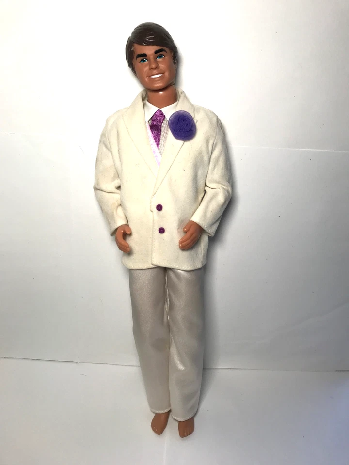 Muñeca Barbie Ken de cristal Mattel 1983 vintage #4898 traje original era superestrella Foto 1 de 4