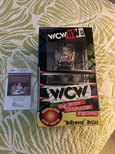 Signierte JSAWCW NWO Big Boys Sammelfiguren Hollywood Hulk Hogan Wackelkopf - Bild 1 von 7