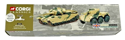 Corgi 69901 British Army Centurion Mk III Tank & Saladin Armoured Car 1:57 Scale - Image 1 of 2