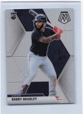 2020 Panini Mosaic #50 Bobby Bradley RC [Base Set Baseball Card] - Image 1 of 2