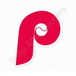 Philadelphia Phillies Logo (1981) Weather Resistant Vinyl Sticker/Decal 09 - Picture 1 of 1