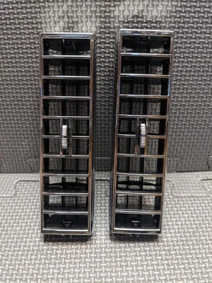 1977-1992 Cadillac Deville Fleetwood Brougham OUTER Dash Air Heater Vents PAIR - Image 1 of 4