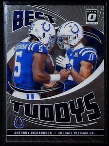 2024 Donruss Optic Anthony Richardson / Michael Pittman Jr. Best Tuddys #7 - Bild 1 von 2