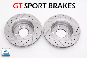DISCOS DE FRENO TRASERO GT0818 HONDA JAZZ II GD 2002 2003 2004 2005-2008 Ø239 - Picture 1 of 3