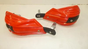 Handprotektoren Handschützer Handschutz handguards Enduro passt an Honda Crf rot - Bild 1 von 9