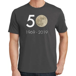Moon Landing 50 Years T-Shirt 2571 - Picture 1 of 9