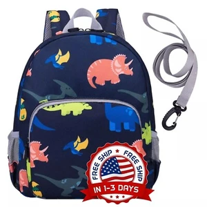 Mochila Con Arnes Para Ninos Pequenos Con Correa, Mochilas De Dinosaurios Para.. - Picture 1 of 8