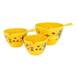 Pippi Langstrümpfe Melamingelb Messbecher 3er Set - Bild 1 von 4