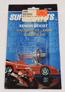 SUPER SPORTS Halogen H7 Head Lamp Super Blue 12v 70w - Imagen 1 de 1