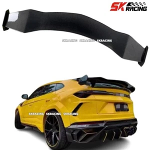 REAL CARBON FIBER GT STYLE REAR TRUNK SPOILER WING KITS FITS LAMBORGHINI URUS - Picture 1 of 23