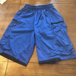 Nike Men’s S Blue Basketball Shorts Dri-Fit Teen - Picture 1 of 6