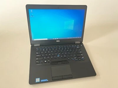 Laptop Dell LATITUDE E7470 Core I5 6300M 8GB RAM 128GB SSD Windows 10 WebCam - Imagen 1 de 4