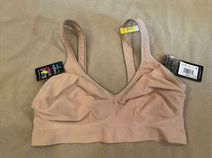 Reggiseno Bali Cool Comfort medio donna beige sportivo nuovo con etichette $40 - Foto 1 di 5