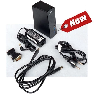 LENOVO THINKPAD BASIC 3.0 DOCK 4X10A06688 DL3700-ESS 4x USB DVI I RJ-45 LAN M388 - Imagen 1 de 1