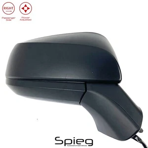 Side Mirror for 2019-2024 Toyota RAV4 with Power Passenger Side Textured Black - Picture 1 of 9