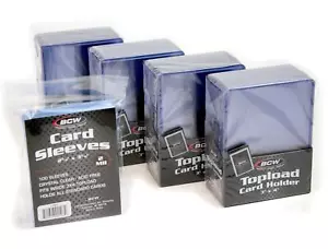 BCW Card Toploader und Penny Sleeves Combo Pack für Sammelkarten 200 Stück - Bild 1 von 6