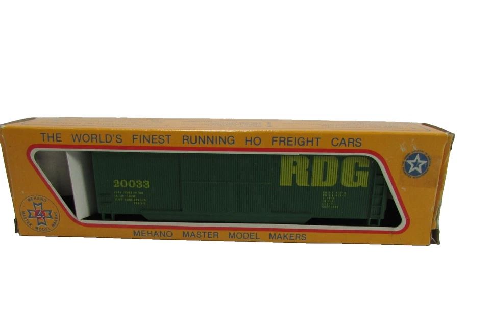 Trem de carga verde carro Mehano Master Model Maker escala HO 20033 RDG - Imagem 1 de 1