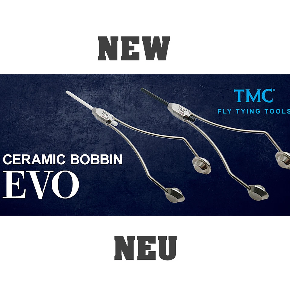 TMC Ceramic Bobbin EVO  Standard und Heavy - BEST  FLY TYING TOOL - Bild 1 von 1