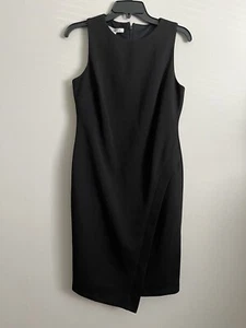 Maggy London Womens Size 8 Dress Black Sleeveless Wear To Work - Picture 1 of 5