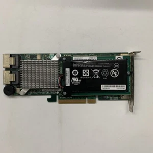 SuperMicro USASLP-H8IR-SG007 3Gb/s 8-Port SAS RAID Adapter Low bracket +Battery - Picture 1 of 4