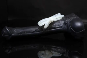 NEW Bad Dragon VECTOR Fantasy SMALL Silicone Dildo CUM TUBE + SUCTION CUP Base - Picture 1 of 10
