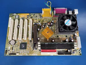 Gigabyte GA-7ZXE Motherboard + Extra PCI Cards - Picture 1 of 13