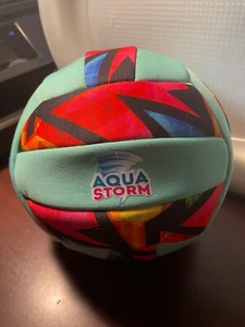 Aqua Storm Neoprene Water Play Ball Inflated SOFT SWIMMING POOL NEW - Picture 1 of 2
