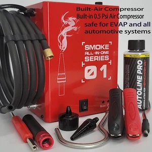 Automotive EVAP Smoke Machine Diagnostic Vacuum Leak Detection Tester NEW - Imagen 1 de 7
