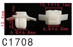20pcs Fit Honda 91513SMGE11 Trim Clip Wing Wheel Arch Civic 91513SMGE11 - Picture 1 of 3