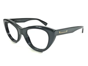 Gucci Eyeglasses Frames GG1172S 001 Shiny Black Cat Eye Full Rim 48-19-145 - Picture 1 of 11