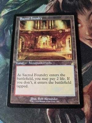 Sacred Foundry (Retro Frame) Ravnica Remastered Regular - Image 1 of 3