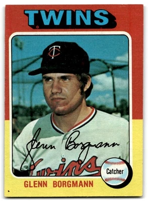 1975 Topps Glenn Borgmann Minnesota Twins #127 - Image 1 of 2