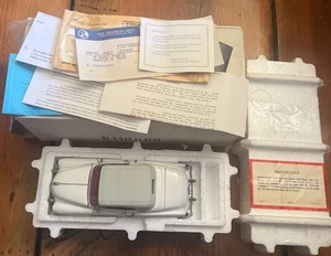 FRANKLIN MINT 1953 CADILLAC ELDORADO CONVERTIBLE - WHITE B11RB68 - ORIG. BOX - Picture 1 of 6