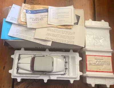 Cadillac Eldorado 1953 convertible Franklin como nuevo - blanco B11Rb68 - original CAJA Foto 1 de 4