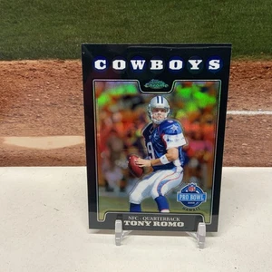 2008 Topps Chrome - Tony Romo #TC132 Refractor Dallas Cowboys - Picture 1 of 2