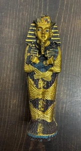 Antike Antiquitäten Sarkophag König Tutanchamun Ägyptischer Sarg Halloween Mumie - Bild 1 von 6